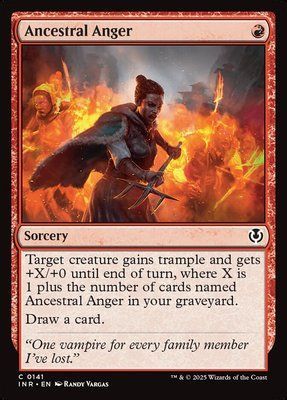 Ancestral Anger, Normal