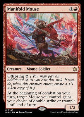 Manifold Mouse, Normal