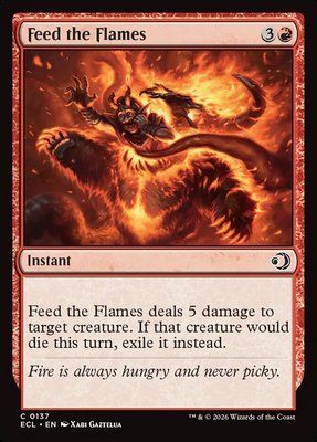 Feed the Flames, Normal