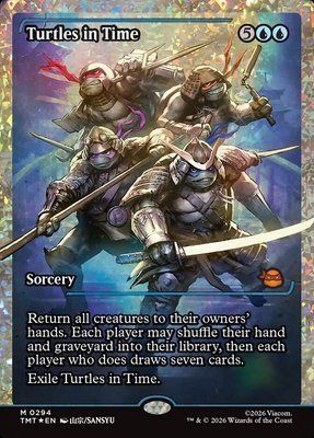 Turtles in Time, Normal, Fracture Foil