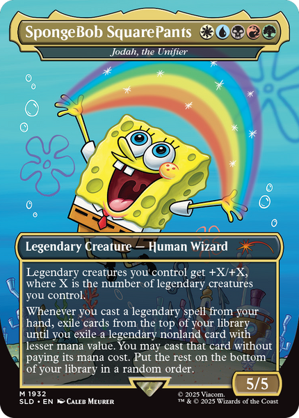 Secret Lair - SpongeBob SquarePants: Legends of Bikini Bottom (Magic the Gathering Подарунковий Набір)