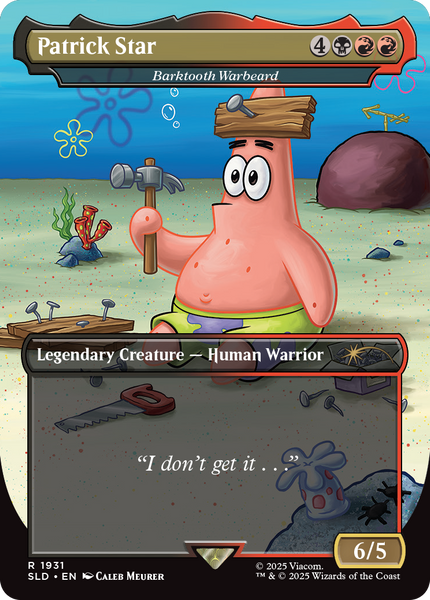 Secret Lair - SpongeBob SquarePants: Legends of Bikini Bottom (Magic the Gathering Подарунковий Набір)