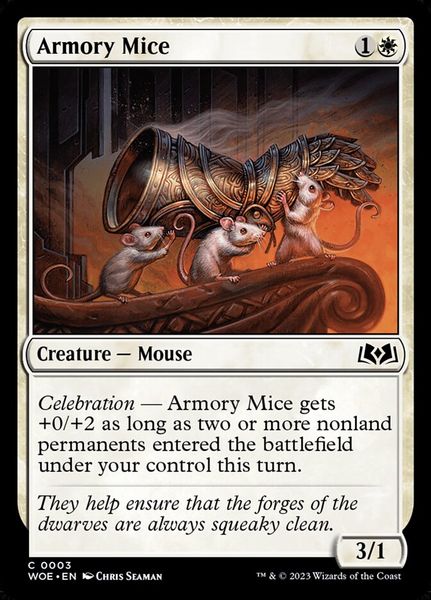 Armory Mice, Normal, Regular Foil