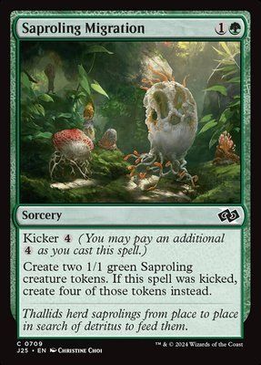 Saproling Migration, Normal