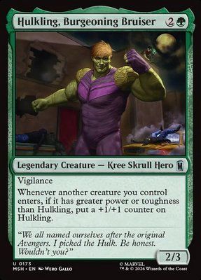 Hulkling, Burgeoning Bruiser, Normal