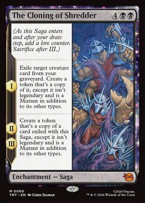 The Cloning of Shredder, Normal, Regular Foil