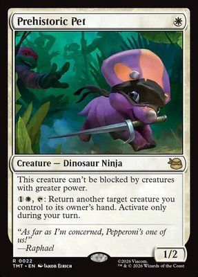 Prehistoric Pet, Normal, Regular Foil