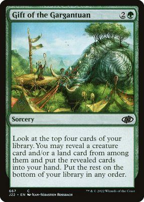 Gift of the Gargantuan, Normal