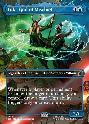 Loki, God of Mischief, Borderless