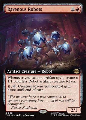 Ravenous Robots, Extended