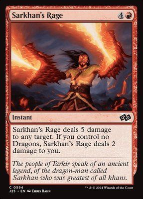 Sarkhan's Rage, Normal