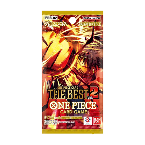 PRB-02: The Best vol. 2 Booster Box (One Piece Card Game Дисплей Бустерів)
