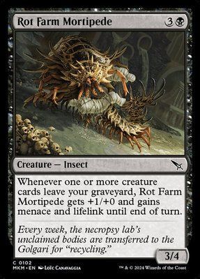 Rot Farm Mortipede, Normal