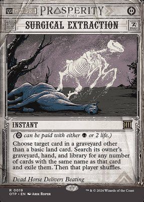 Surgical Extraction, Borderless, Showcase
