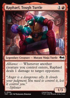 Raphael, Tough Turtle, Normal