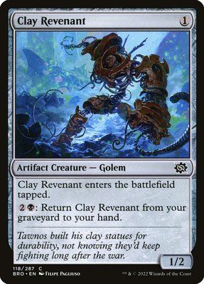 Clay Revenant, Normal