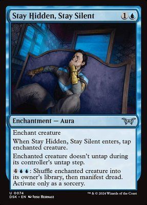 Stay Hidden, Stay Silent, Normal, Regular Foil