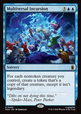 Multiversal Incursion, Normal, Regular Foil