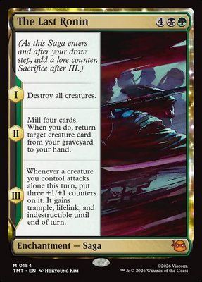 The Last Ronin, Normal, Regular Foil