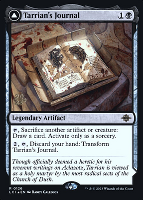 Tarrian's Journal // The Tomb of Aclazotz, Normal, Promo, Regular Foil