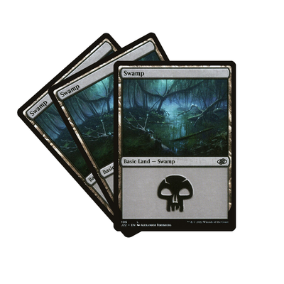 Black Swamp Land Pack (Базові землі - чорні, 26 шт, Magic The Gathering)