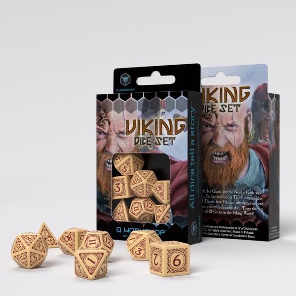 Набір кубиків Viking Dice Set: Valhalla (7 шт)