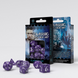 Набір кубиків Classic RPG Lavender & white Dice Set