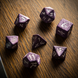 Набір кубиків Classic RPG Lavender & white Dice Set