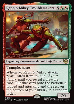 Raph & Mikey, Troublemakers, Normal