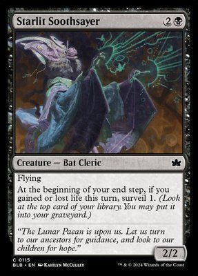 Starlit Soothsayer, Normal