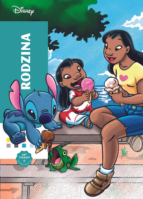 Розмальовка Art therapy. Disney. Rodzina. Zagadkowe rysunki (польською)