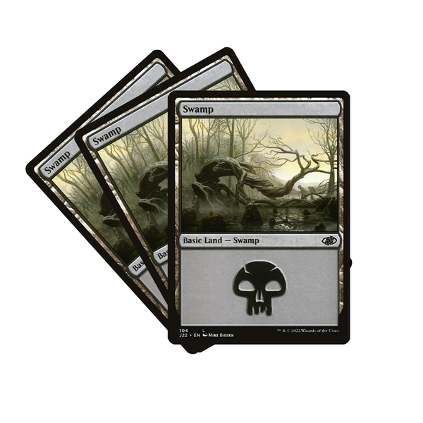 Black Swamp Land Pack (Базові землі - чорні, 26 шт, Magic The Gathering)