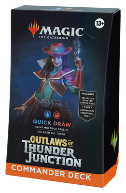 Outlaws of Thunder Junction: Quick Draw Commander Deck (Magic the Gathering Колода Командира)
