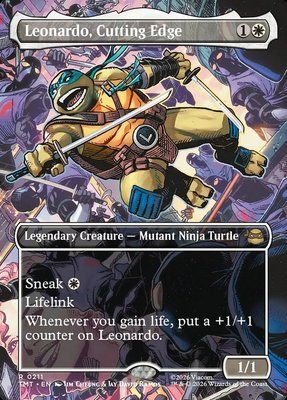 Leonardo, Cutting Edge, Borderless, Regular Foil