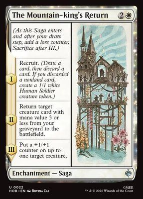 The Mountain-king's Return, Normal, Regular Foil