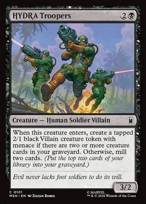 HYDRA Troopers, Normal