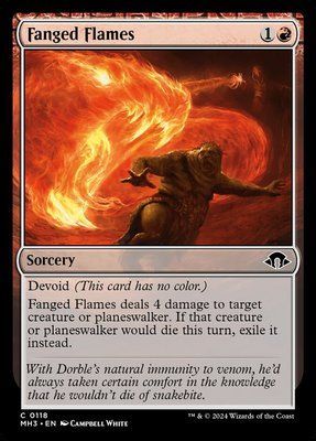 Fanged Flames, Normal