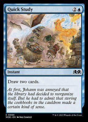 Quick Study, Normal, Regular Foil