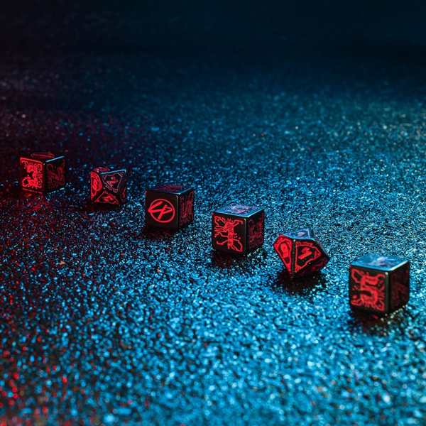 Набір кубиків Cyberpunk Red: Night City Essential Set