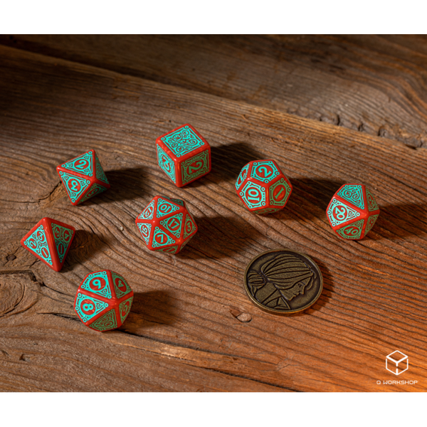 Набір кубиків The Witcher Dice Set. Triss - Merigold the Fearless