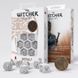 Набір кубиків The Witcher Dice Set. Geralt - The White Wolf