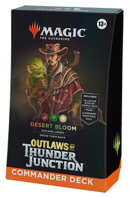 Outlaws of Thunder Junction: Desert Bloom Commander Deck (Magic the Gathering Колода Командира)