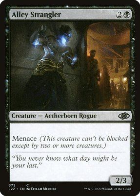 Alley Strangler, Normal