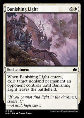 Banishing Light, Normal