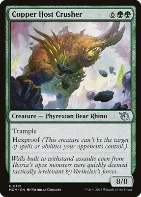 Copper Host Crusher, Normal