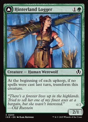 Hinterland Logger // Timber Shredder, Normal, Regular Foil