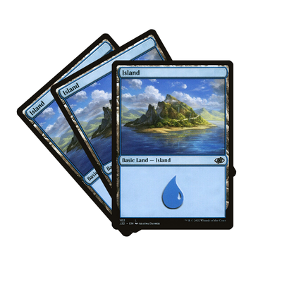 Blue Island Land Pack (Базові землі - сині, 26 шт, Magic The Gathering)