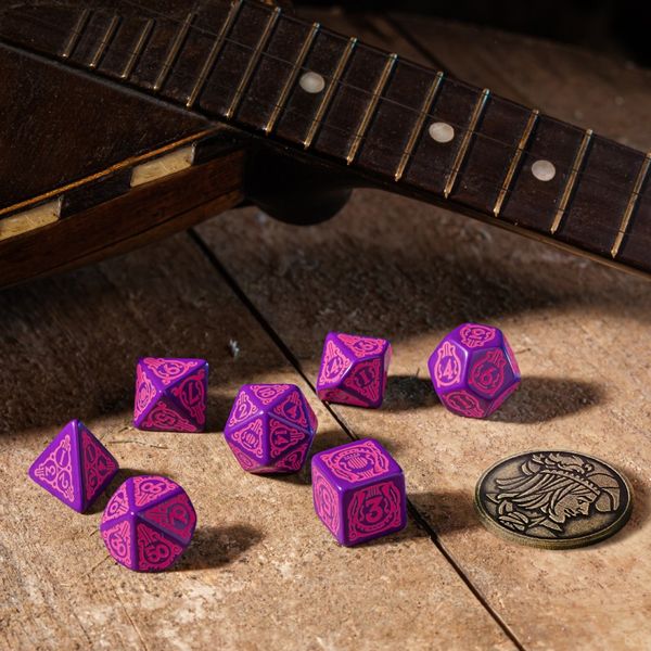 Набір кубиків The Witcher Dice Set. Dandelion - the Conqueror of Hearts