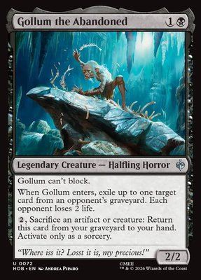 Gollum the Abandoned, Normal, Regular Foil