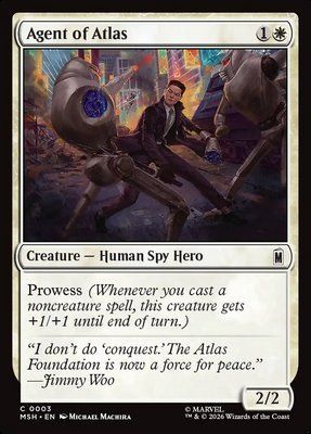 Agent of Atlas, Normal, Regular Foil